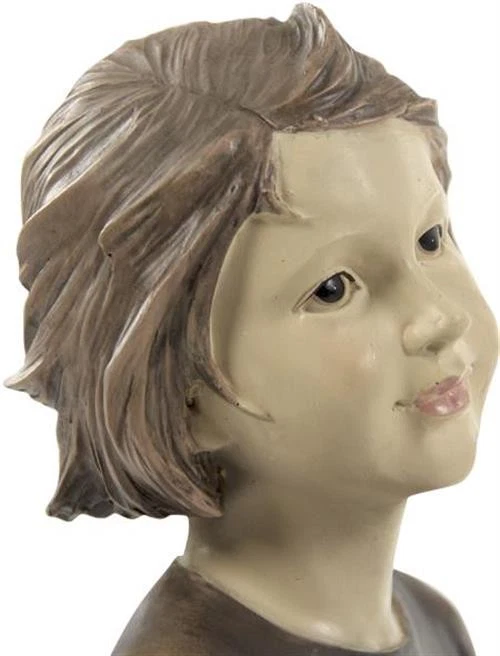 EuroLux Home Girl on Scooter Statuette