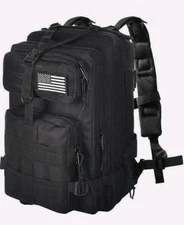 EVATAC Tactical Backpack 25L Black