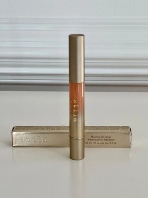 Stila Plumping Lip Glaze ~ Angelico (Soft Nude Peach) ~ Full Size 0.11oz (3.5ml)