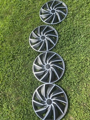 17'' Wheel Rim Covers Snap On Hub Caps Replacement For R17 Tire Steel Rim Hubcaps