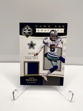 Dan Bailey 2017 Panini Limited Game Day Swatches Jersey Patch /25