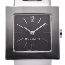 sconto orologio donna BVLGARI Quadlard SQ22SS quadrante nero R#143556