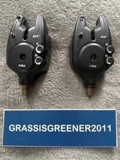 Fox Mx+ Bite Alarms x 2 Carp Fishing Tackle Set Up 🖼️