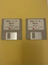 spell it 3. windows. 3.5’ disc.