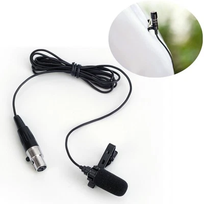 XLR 4-PIN Micro-Cravate Lavalier Microphone Clip-On Microphone Polaris�� 1 - Photo 1/4