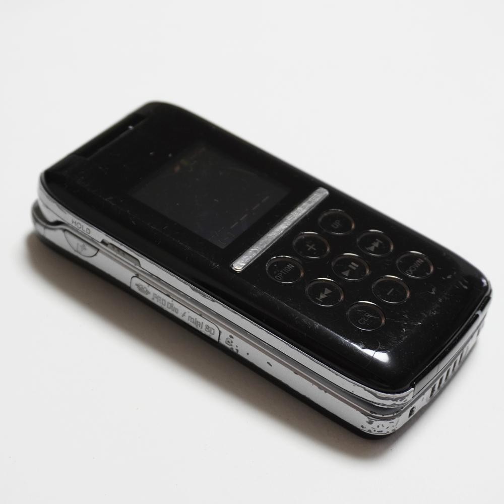 Docomo Sony Ericsson FOMA SO903i Black Garakei Japan Used Vintage