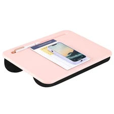 LAPGEAR Compact Lap Desk - Fits up to 15 Inch Laptops - Rose Quartz - Style N...