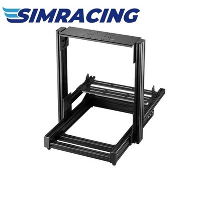 Simplayer SDR Black Aluminum Racing Simulator Stand Wheel Stand for Moza Simagic