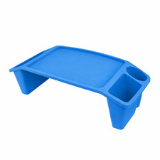 Plastic Lap Tray Laptop Computer Desk Serving Dining Food Drink Crafts