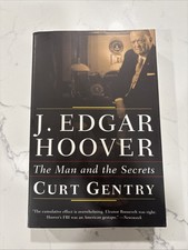 J. Edgar Hoover: The Man and the Secrets by Curt Gentry Paperback Biography FBI