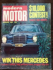 Modern Motor Magazine January 1969