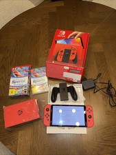 Nintendo Switch (OLED-Modell) HEG-001 Mario-Edition (Rot) 64GB Console
