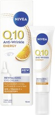 NIVEA Q10 Anti-Wrinkle Energy Revitalising Eye Cream (15 ml), Anti-Age Formula 
