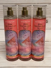 x3 Bath & Body Works Pink Watermelon Blast Fine Fragrance Mist