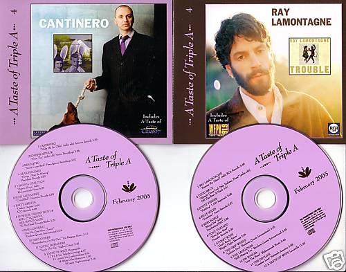 Triple A PROMO CD RAY LAMONTAGNE Patty Griffin DEVLINS
