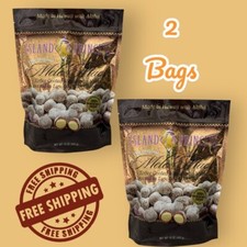 Island Princess Mele Macs Toffee Chocolate Macadamia Nuts 15oz x 2 BAGS