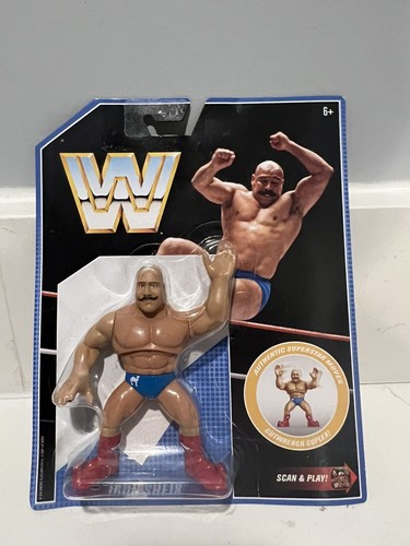 WWE WWF Mattel Retro Series 8 Iron Sheik Wrestling...
