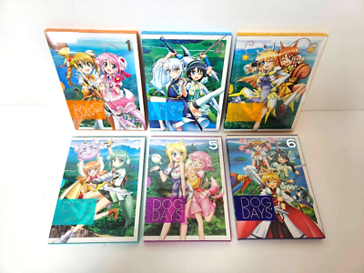 DOG DAYS' Blu-Ray Limited Edition Complete 6 Volume set Anime | eBay