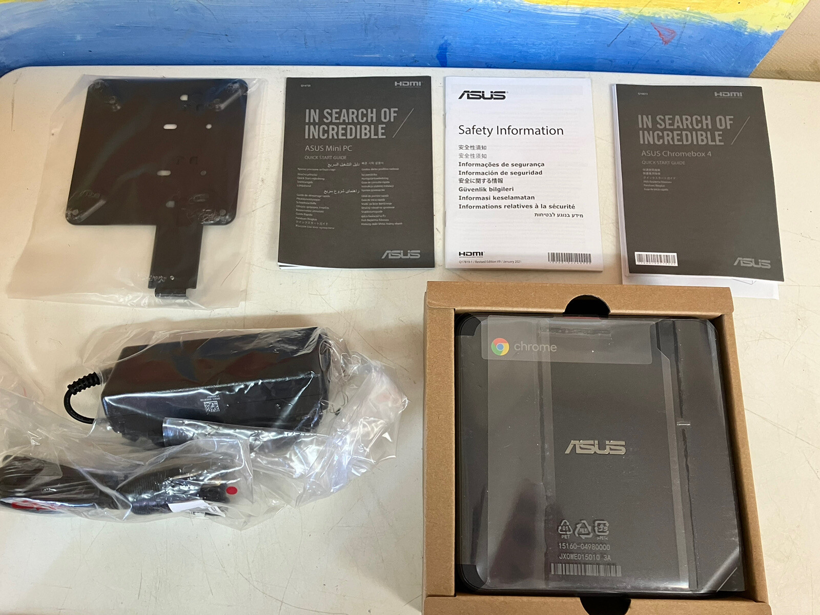  (New) ASUS Chromebox 4 CN66 Mini PC Intel Core i310110U 8GB RAM