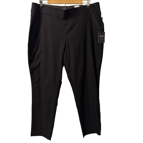 Simply Vera Vera Wang Black Skinny Ankle Pants Sz XXL Mid Rise Rayon/Nylon/Span - Picture 9 of 12