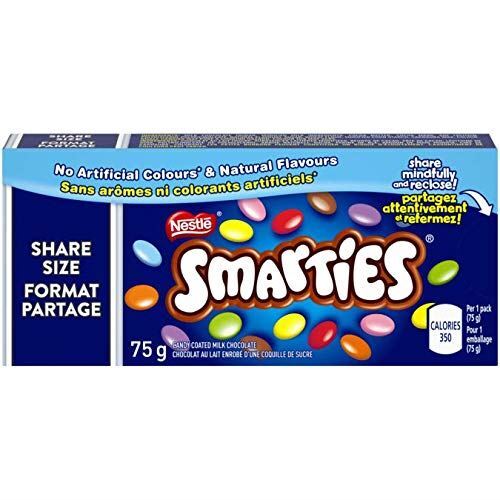 Nestle Smarties Share Size Case of 24 x 75g Boxes - Imagen 2 de 2