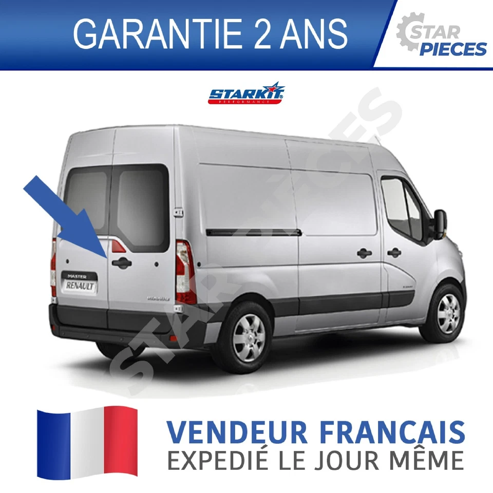 POIGNEE + MECANSIME PORTE ARRIERE BATTANTE MASTER 3 MOVANO B NV400 >2010 - Photo 3/4