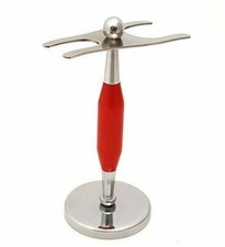 Shaving Stand Brush Holder Razor Set Bowl Men Steel Stainless Shave Soap Kit