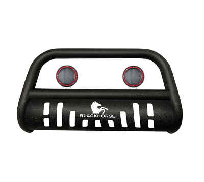 Black Horse Bull Bar-T Textured Black w/5.3''LED Fits 2022-2025 Nissan Pathfinder