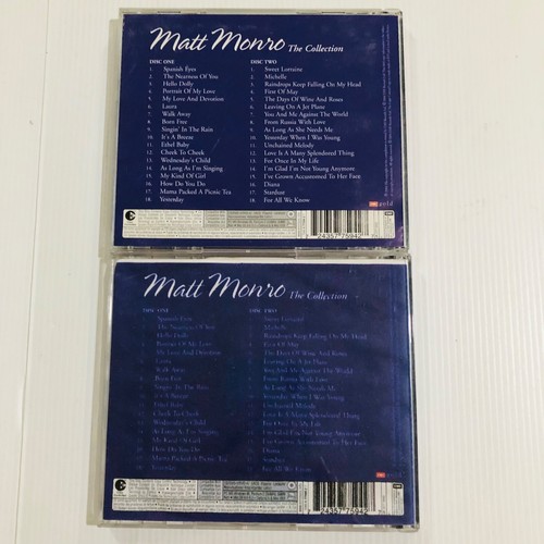 Matt Monro The Collection Disc 1 + 2 CD Jazz Pop Easy Listening - Picture 2 of 4