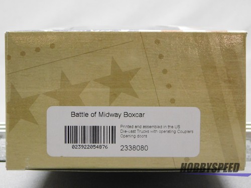 LIONEL BATTLE OF MIDWAY WWII BOXCAR battlefield honor train MUSA 2338080 NEW - Picture 13 of 13