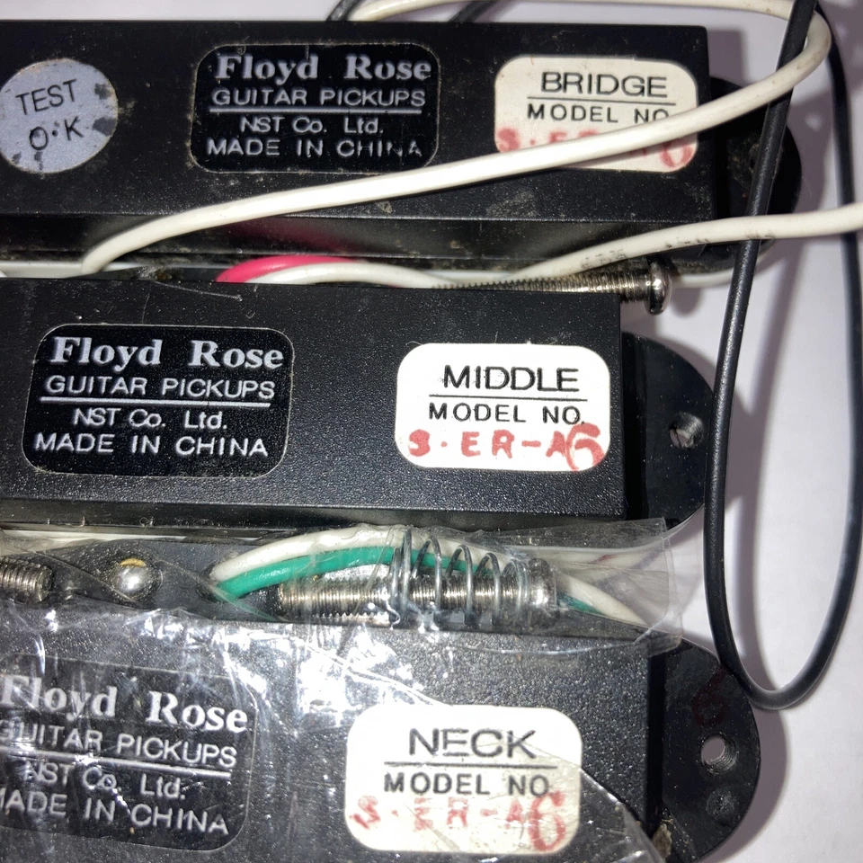 New Set Of 3 Floyd Rose Single Coil Guitar Pickups For Fender Stratocaster - Image 3 of 4