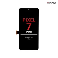 FOR GOOGLE PIXEL 7 7A  7 PRO OLED Replacement Screen WITH FRAME-BLACK