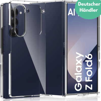 Schutz Hülle für Samsung Galaxy Z Fold 6 5G Handy Tasche Silikon Cover Case TPU