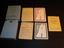 Circa 1900 Bible Card Game of Facts, Places and Events, Aberdeen Press