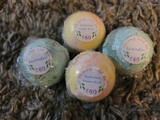 Hand made bath bombs