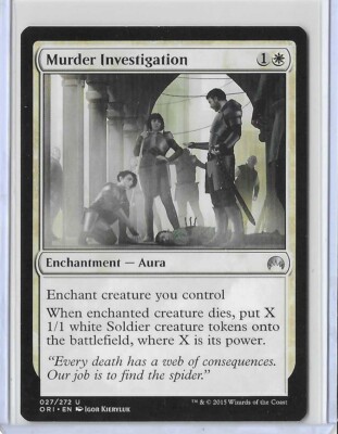MTG Murder Investigation Magic Origins (ORI) Uncommon Magic #027/272 Unplayed