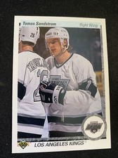 1990-91 Upper Deck Hockey #251 Tomas Sandstorm Los Angeles Kings NMMT Free Ship!