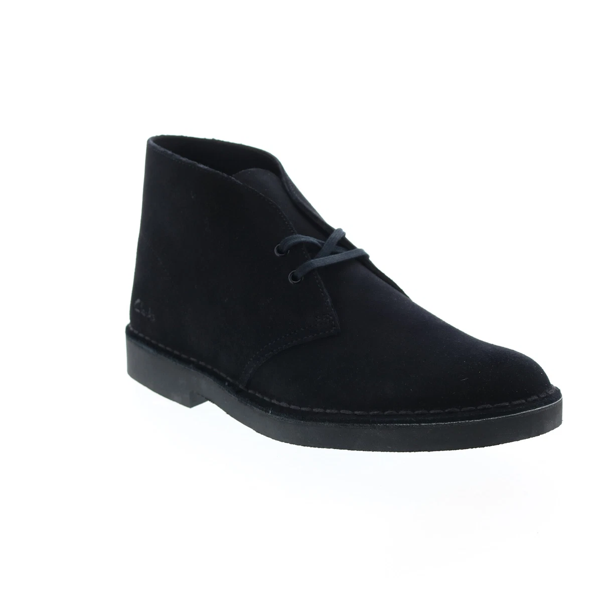 Clarks Desert Boot 2 26155499 Mens Black Suede Up Chukkas | eBay