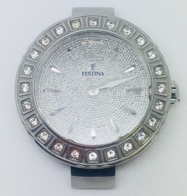 Quarz Damenuhr F16645 Festina Registered Model Kristall ohne Armband funktioniert
