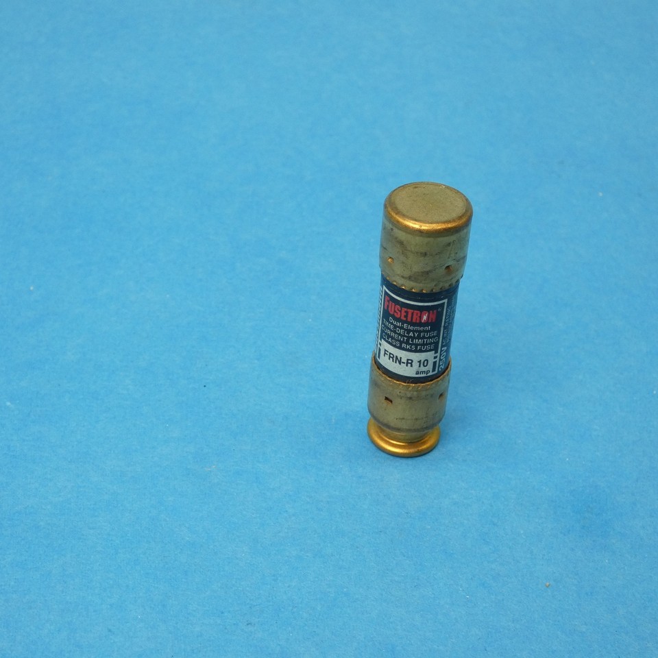 Bussmann FRN-R-10 Time-delay Fuse Class RK5 10 Amps 250 VAC/125 VDC | eBay