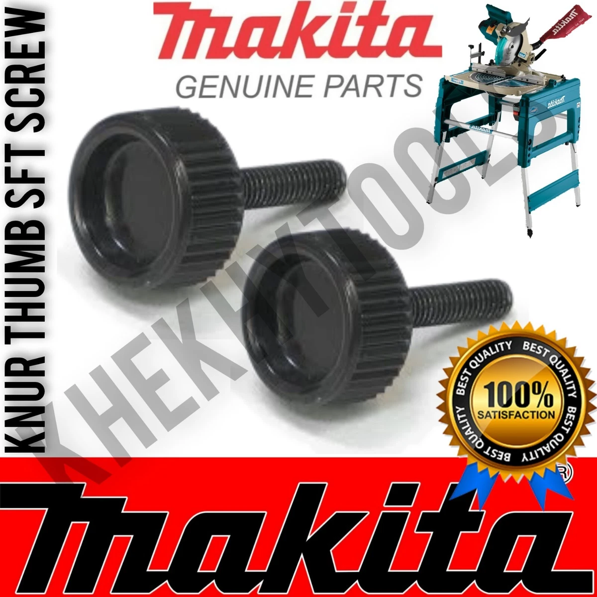 2x GENUINE MAKITA KNUR THUMB SETSCREW M6x25 251815 0 3703 3707F