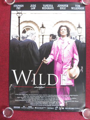 WILDE US ONE SHEET ROLLED POSTER STEPHEN FRY JUDE LAW 1997