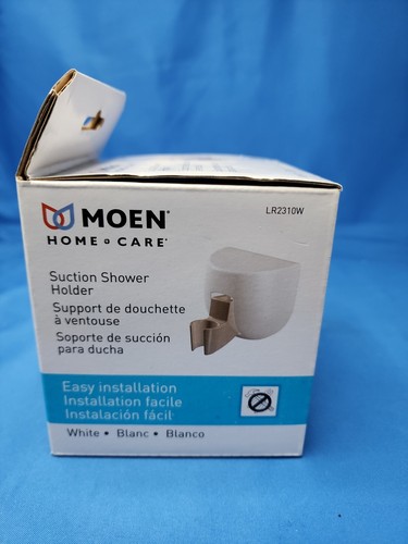 Moen Home Care Suction Shower Holder White Sticks to Shower Wall New - Picture 4 of 9