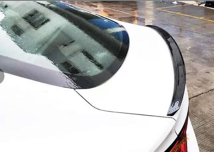 Heckspoiler Für A5 F5 S5 RS5 B9 8W Sportback 4 Türen 2017-2024 Auto Heckspoiler Heckflügel Heckkofferlippe Heckflügel(Gloss Black