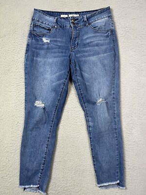 Royalty For Me Jeans Women Sz Destroy Muffin Top Skinny High