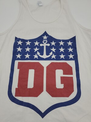 Anchorbowl 2014 DG Medium White Mens Tank Top Shirt..#42856 | eBay