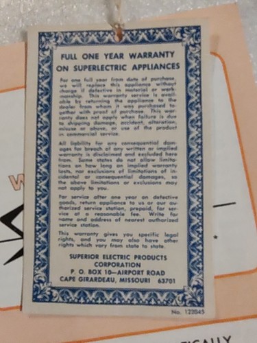 NOS Combination Grill Waffler Maker Baker Green Superior Electric Teflon - Picture 4 of 22