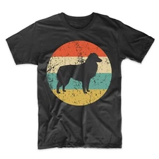 Australian Shepherd Shirt - Vintage Retro Aussie Men's T-Shirt - Dog Icon Shirt