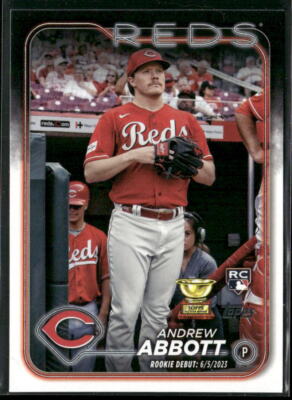 2024 Topps Update #US304 Andrew Abbott Cincinnati Reds