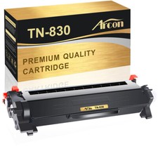 1PK TN830 Toner Cartridge Compatible with Brother TN830XL HL-L2460DW DCP-L2647DW